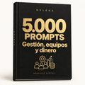 5.000 prompts · Gestión, equipos y dinero — DELEGA, producto digital