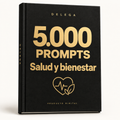 5.000 prompts · Salud y bienestar — DELEGA, producto digital