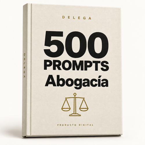 500 prompts · Abogacía — DELEGA, producto digital