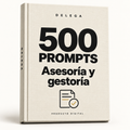 500 prompts · Asesoría y gestoría — DELEGA, producto digital
