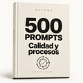 500 prompts · Calidad y procesos — DELEGA, producto digital