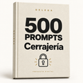 500 prompts · Cerrajería — DELEGA, producto digital