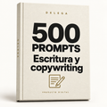 500 prompts · Escritura y copywriting — DELEGA, producto digital