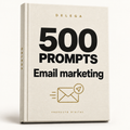 500 prompts · Email marketing — DELEGA, producto digital
