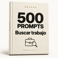 500 prompts · Buscar trabajo — DELEGA, producto digital