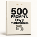500 prompts · Etsy y marketplaces — DELEGA, producto digital