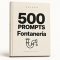 500 prompts · Fontanería — DELEGA, producto digital