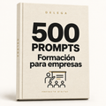 500 prompts · Formación para empresas — DELEGA, producto digital