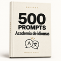 500 prompts · Academia de idiomas — DELEGA, producto digital