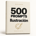 500 prompts · Ilustración — DELEGA, producto digital