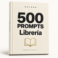 500 prompts · Librería — DELEGA, producto digital