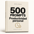 500 prompts · Productividad personal — DELEGA, producto digital