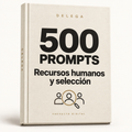 500 prompts · Recursos humanos y selección — DELEGA, producto digital