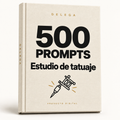 500 prompts · Estudio de tatuaje — DELEGA, producto digital