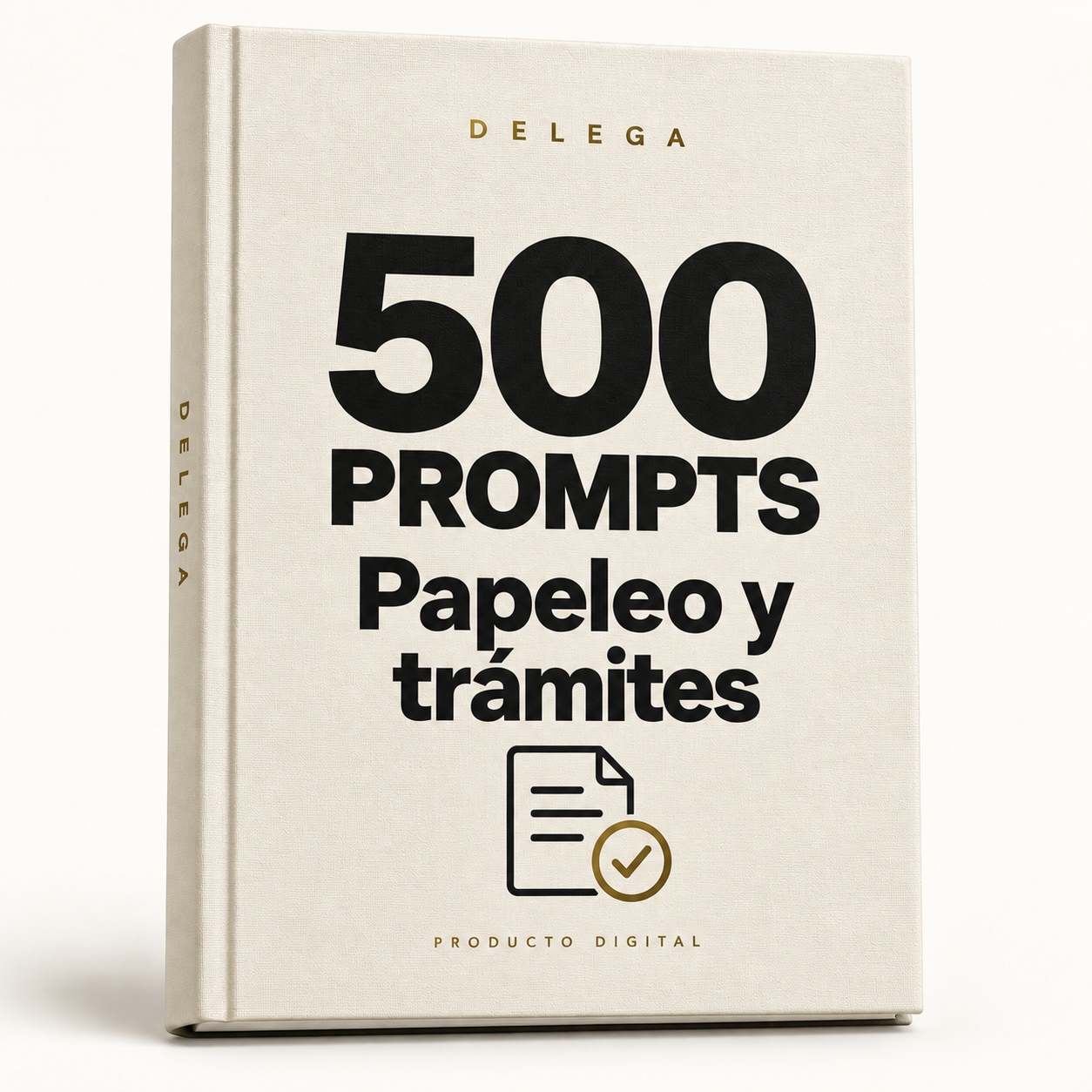 500 prompts · Papeleo y trámites